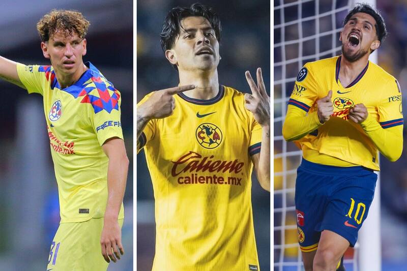 de los tres chilenos en las Águilas, solo uno será titular en la liguilla del Clausura mexicano.