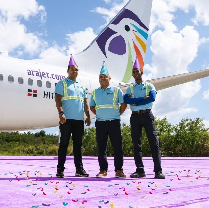 Arajet fue fundada en el 2022. Créditos: @arajetairlines
