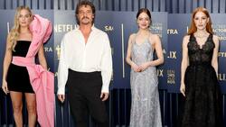Premios SAG Awards 2024: Revisa los mejores looks en la alfombra roja de la gran noche del Sindicato de Actores de Hollywood