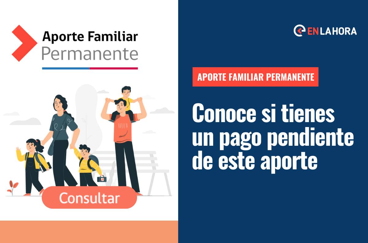 Aporte Familiar Permanente: Revisa con tu RUT si aún puedes cobrar el aporte de $52.710 y cuándo termina el plazo para hacerlo