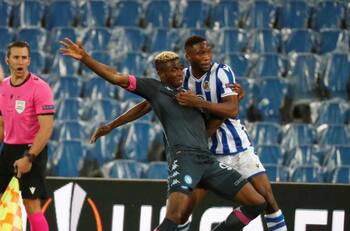 Debut del Estadio Maradona: Napoli y la Real Sociedad clasificaron en la Europa League