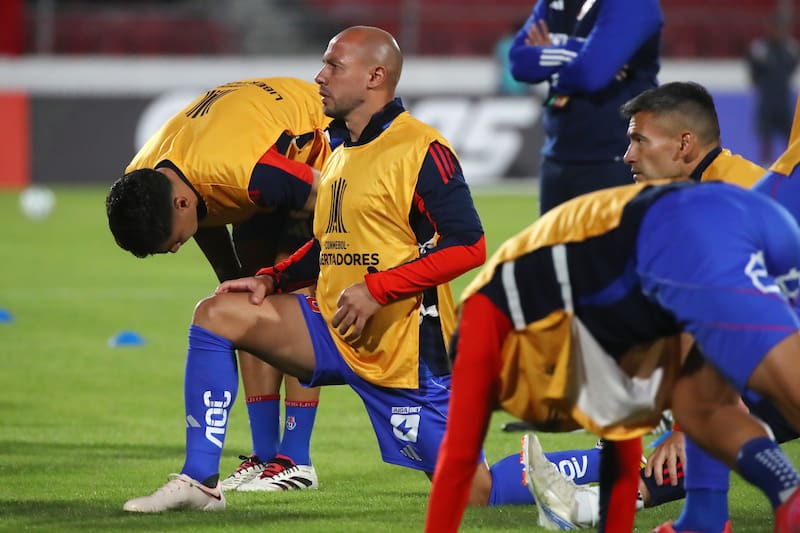 La U ya se prepara para el duelo de esta noche por Copa Libertadores. Foto: Aton
