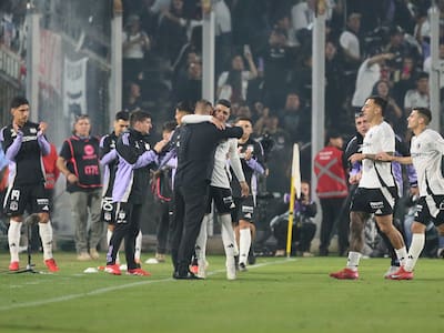 Claudio Aquino explicó su afectuosa celebración junto a Jorge Almirón: “Tenía algo pendiente con él”