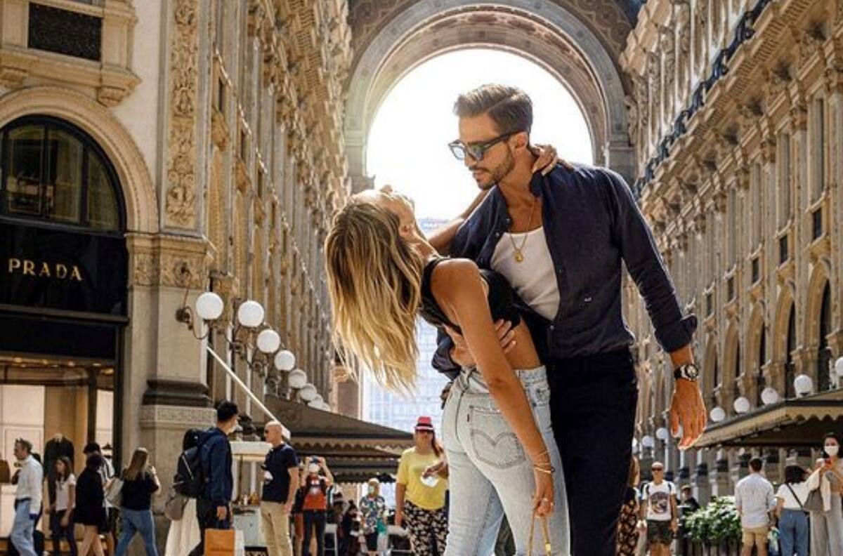Las románticas vacaciones de Marco Ferri y Anna Modler en Sudáfrica