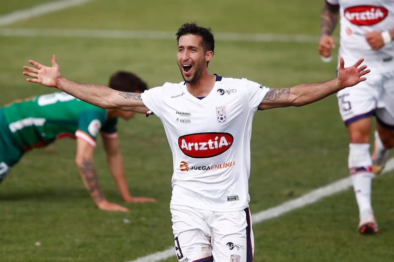 Gonzalo Sosa fue goleador de Primera División y de Primera B con la camiseta de Melipilla. Foto: Aton.