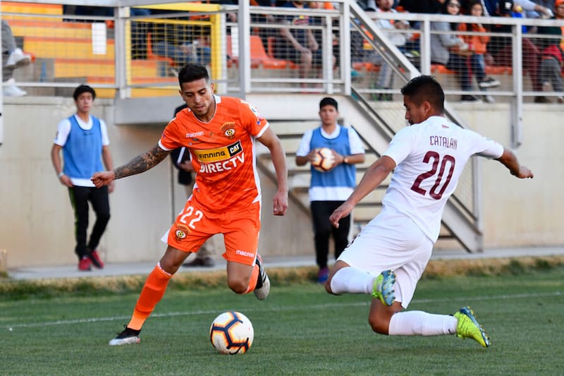 Cobreloa vs La Serena enfrentándose el 2019. Foto: Aton