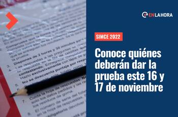 Simce 2022: ¿Quiénes deben rendir la prueba este 16 y 17 de noviembre?