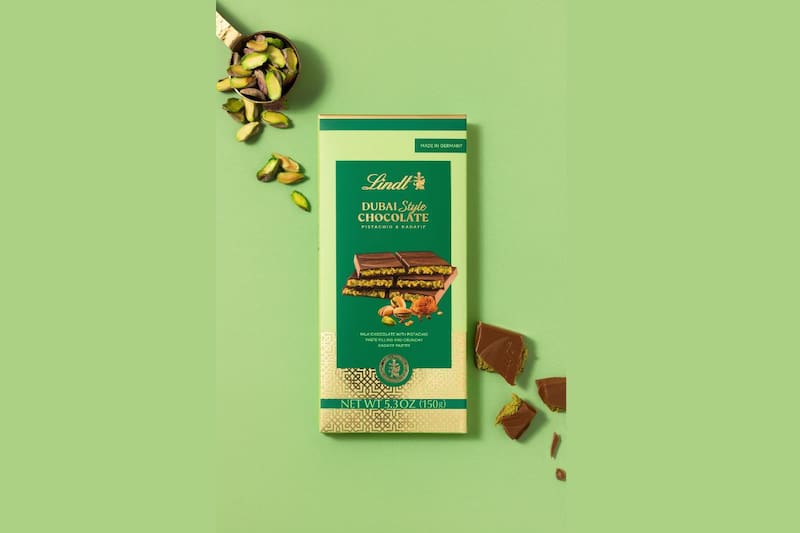 Lindt Chile llega con 9 mil tabletas de su Dubai Style.
Créditos: Lindt.