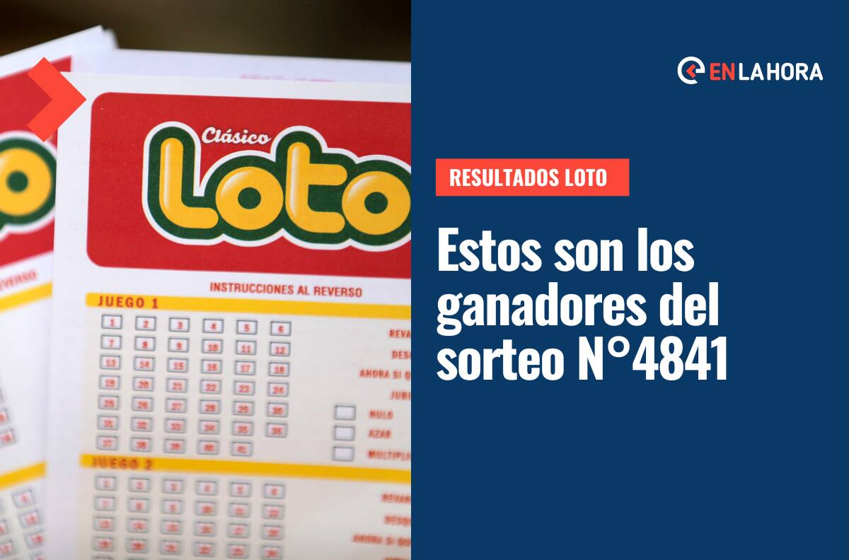 Resultados Loto | Estos son los números ganadores del sorteo N°4841 de este domingo 21 de agosto