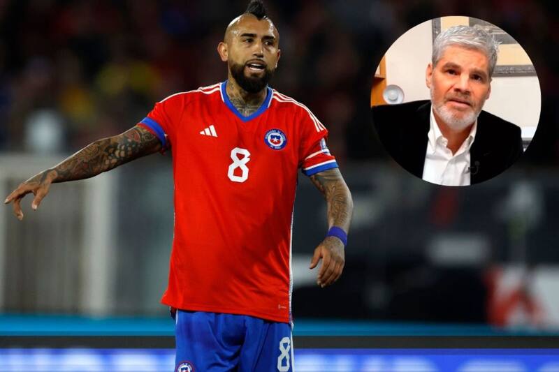 se refirió a la decisión de Ricardo Gareca de dejar fuera de la Copa América a Arturo Vidal. Foto: Agencia Aton.