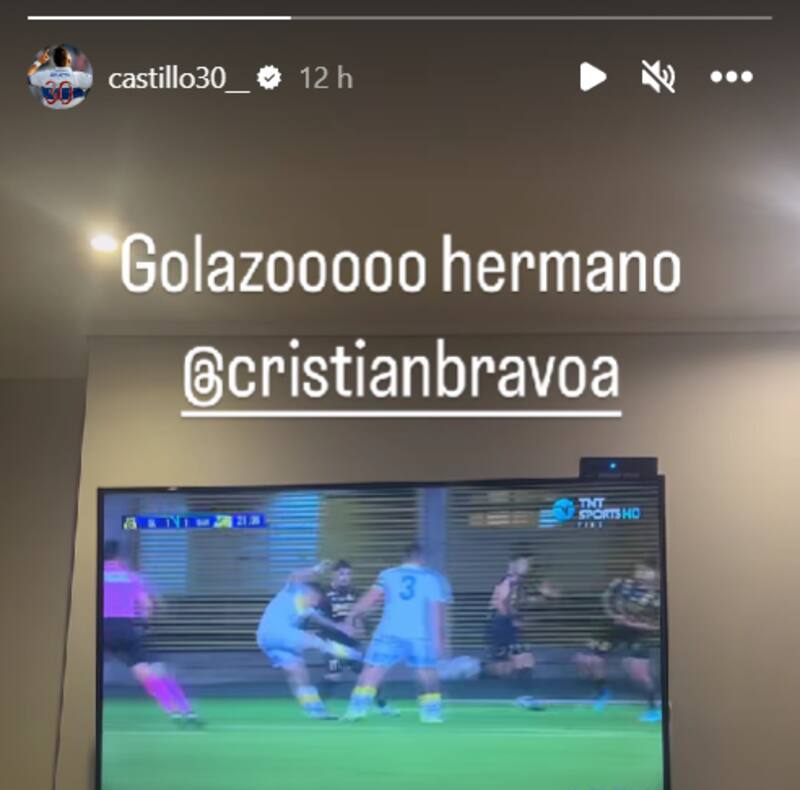 El mensaje de Nicolás Castillo a través de su cuenta de Instagram