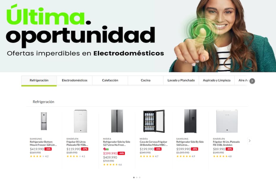 Al pagar con tarjeta CMR podrás obtener mayor descuento.