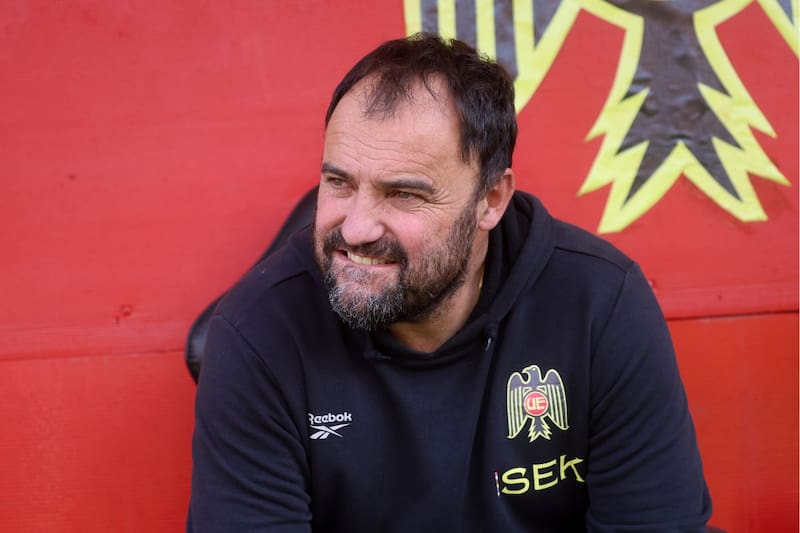 El Coto pende de un hilo en Unión Española. Foto: Agencia Aton.