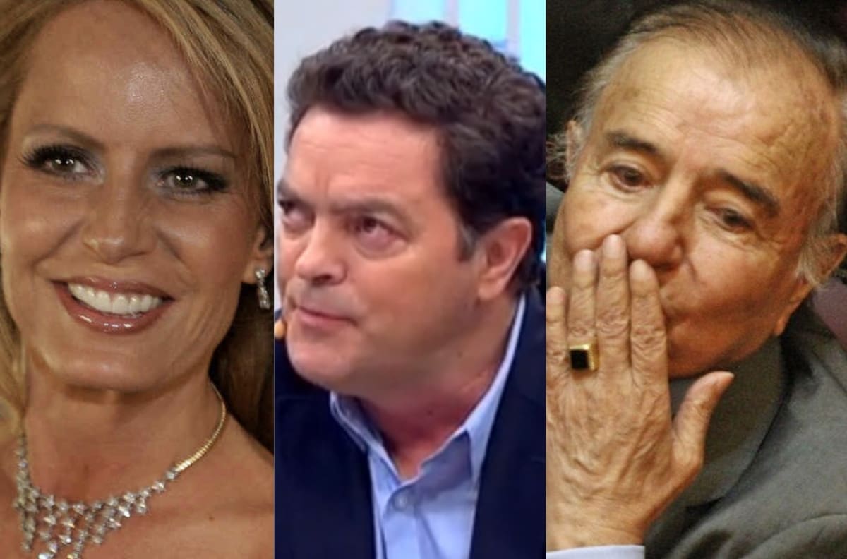Cecilia Bolocco contó duro momento que vivió con Carlos Menem y el apoyo que tuvo de Felipe Izquierdo