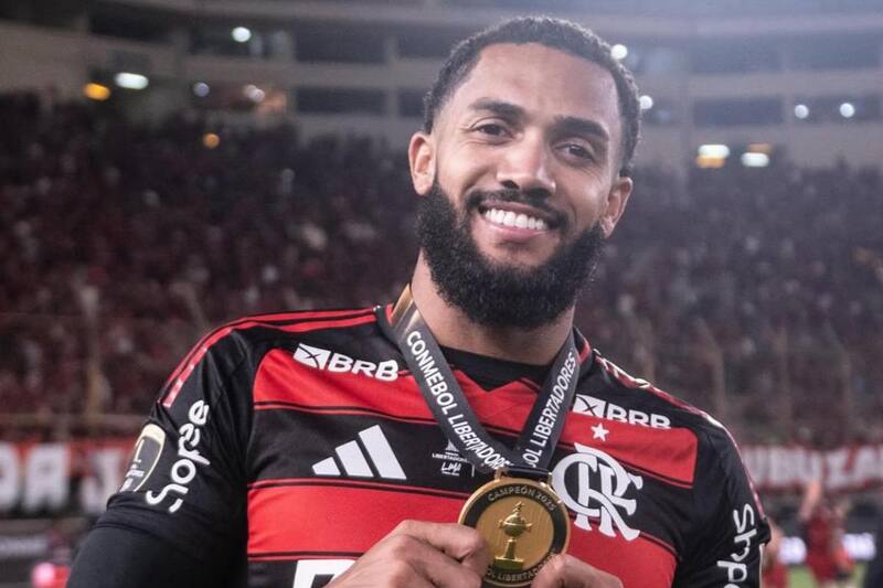 El delantero de Flamengo será vendido al fútbol mexicano. Foto: Juninho Vieira en Instagram.