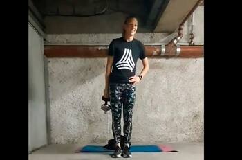 El exigente entrenamiento de Christiane Endler en plena cuarentena en Francia