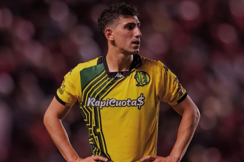 El mediocampista ofensivo de Aldosivi interesa a Universidad Católica. Foto: Justo Giani en Instagram.