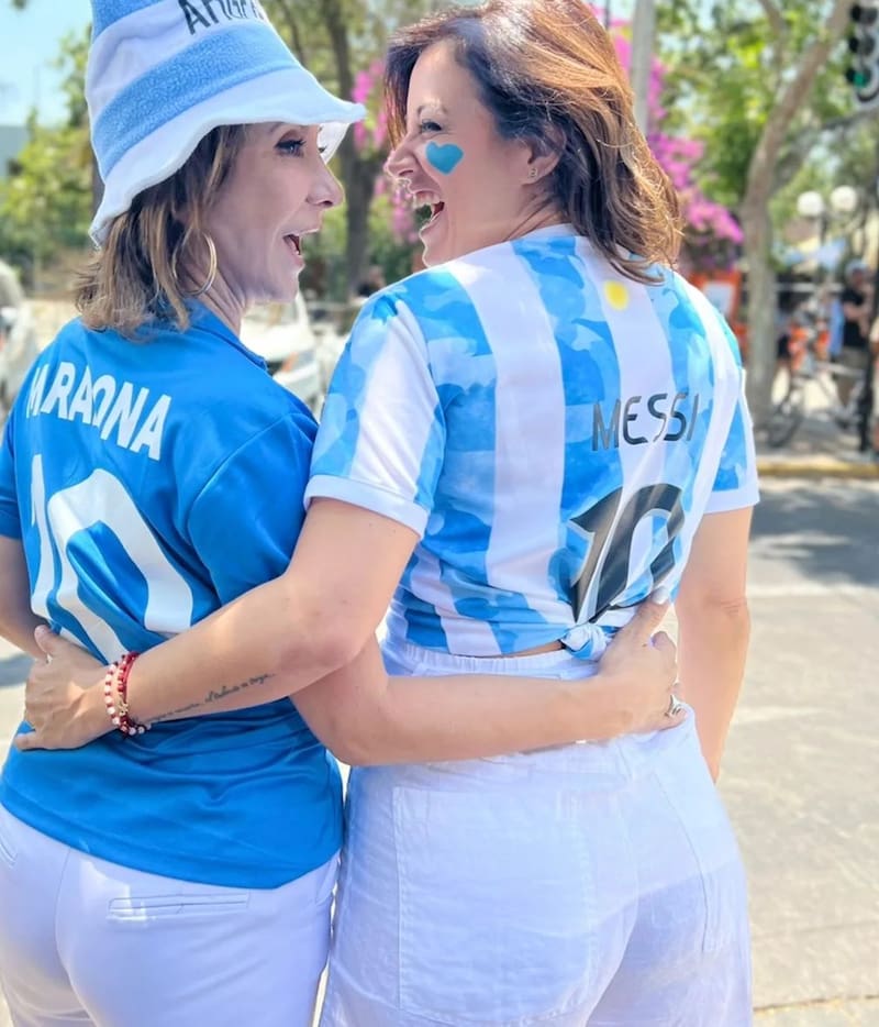 Cristina Tocco y Yamila Reyna en 2023/ Instagram