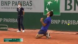 VIDEO: Así fue el punto que le dio el triunfo a Cristian Garín en Roland Garros tras más de 4 horas de juego