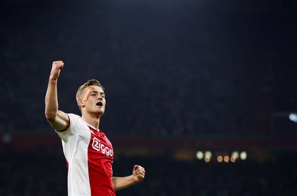 Matthijs de Ligt puso el 1-0 para Ajax ante Tottenham por la semifinal de Champions League