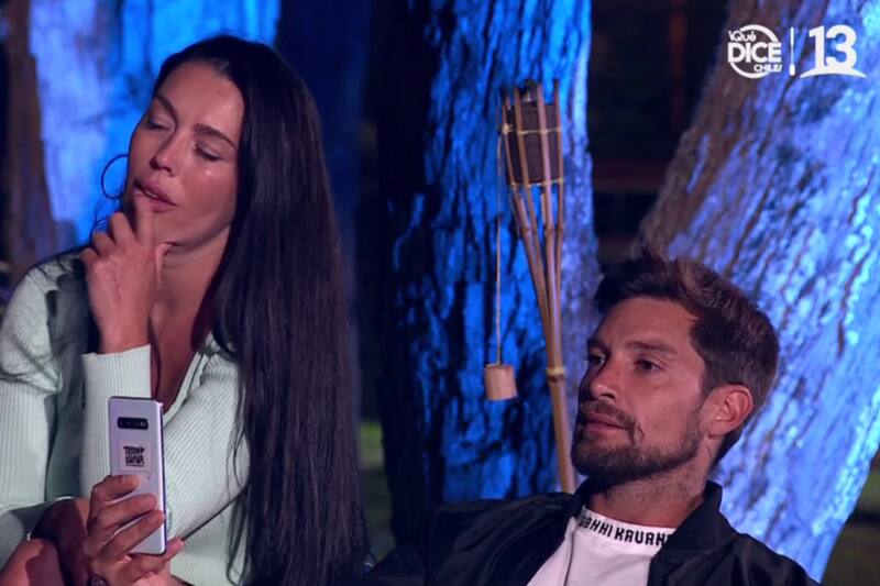 Daniela Aránguiz y Luis Mateucci fueron parte de una escena de celos.