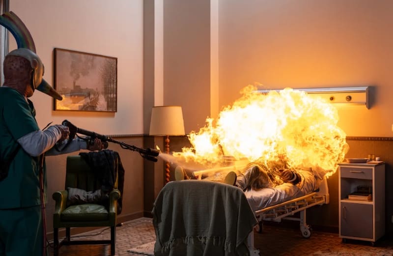 Curro fue la mascota oficial de la Exposición Universal de Sevilla de 1992. Créditos: Netflix