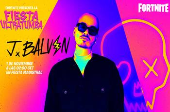 J Balvin presentará un concierto en el evento de Halloween del Fortnite