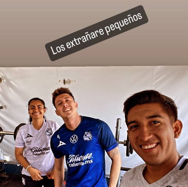 La historia de Pablo Parra en su cuenta de Instagram