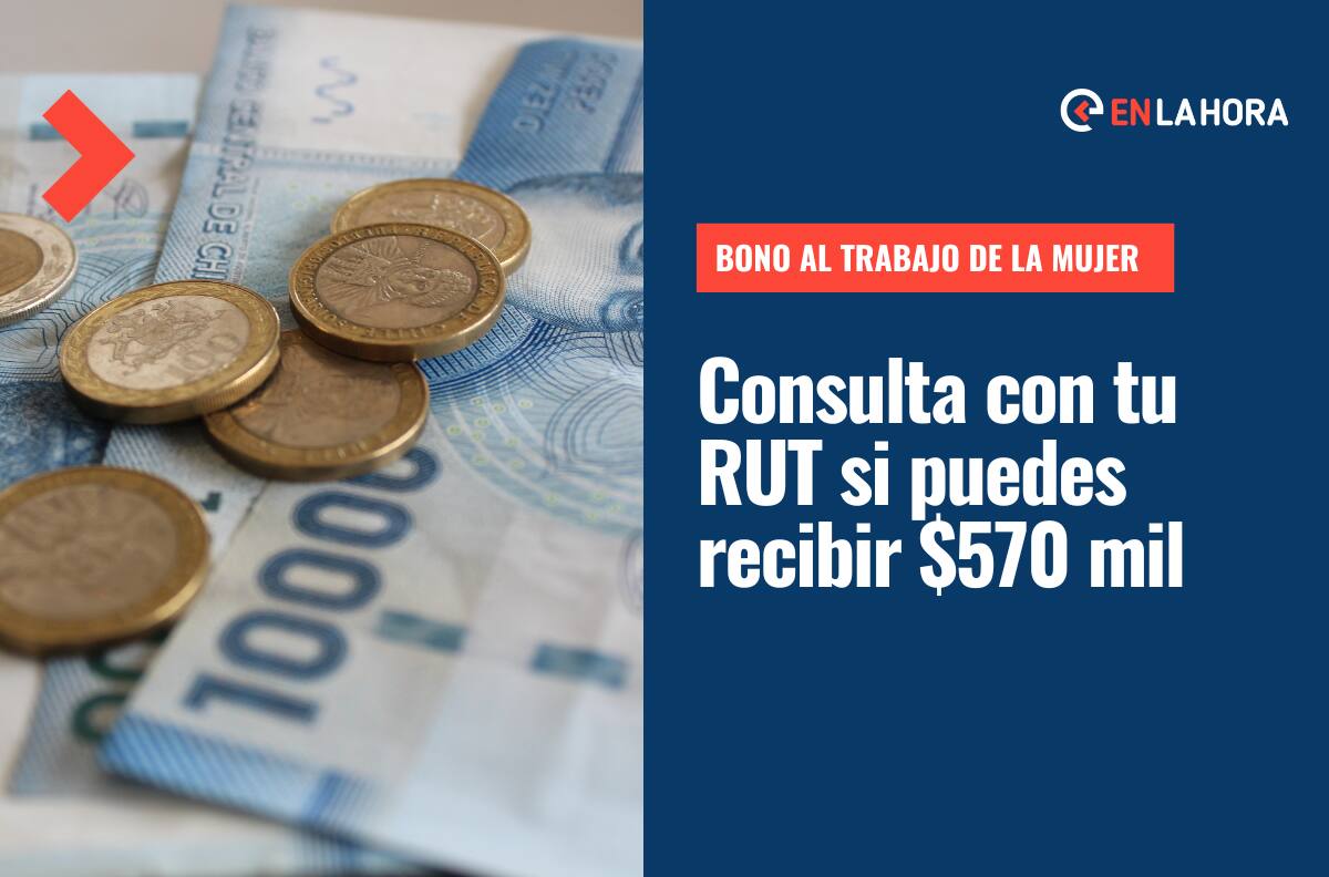 Bono al Trabajo de la Mujer: Revisa solo con tu RUT si puedes ser beneficiaria de $570 mil del BTM