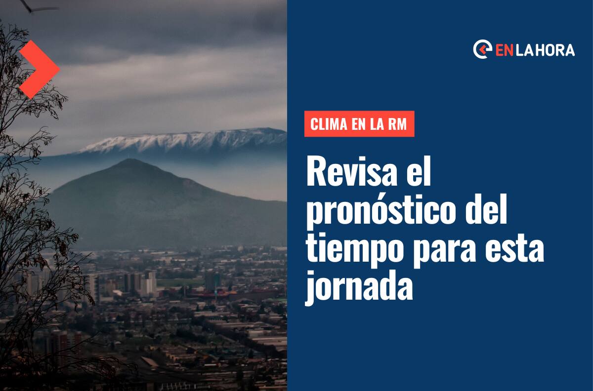 Tiempo en Santiago: Revisa cómo estará el clima este domingo 2 de octubre en la Región Metropolitana