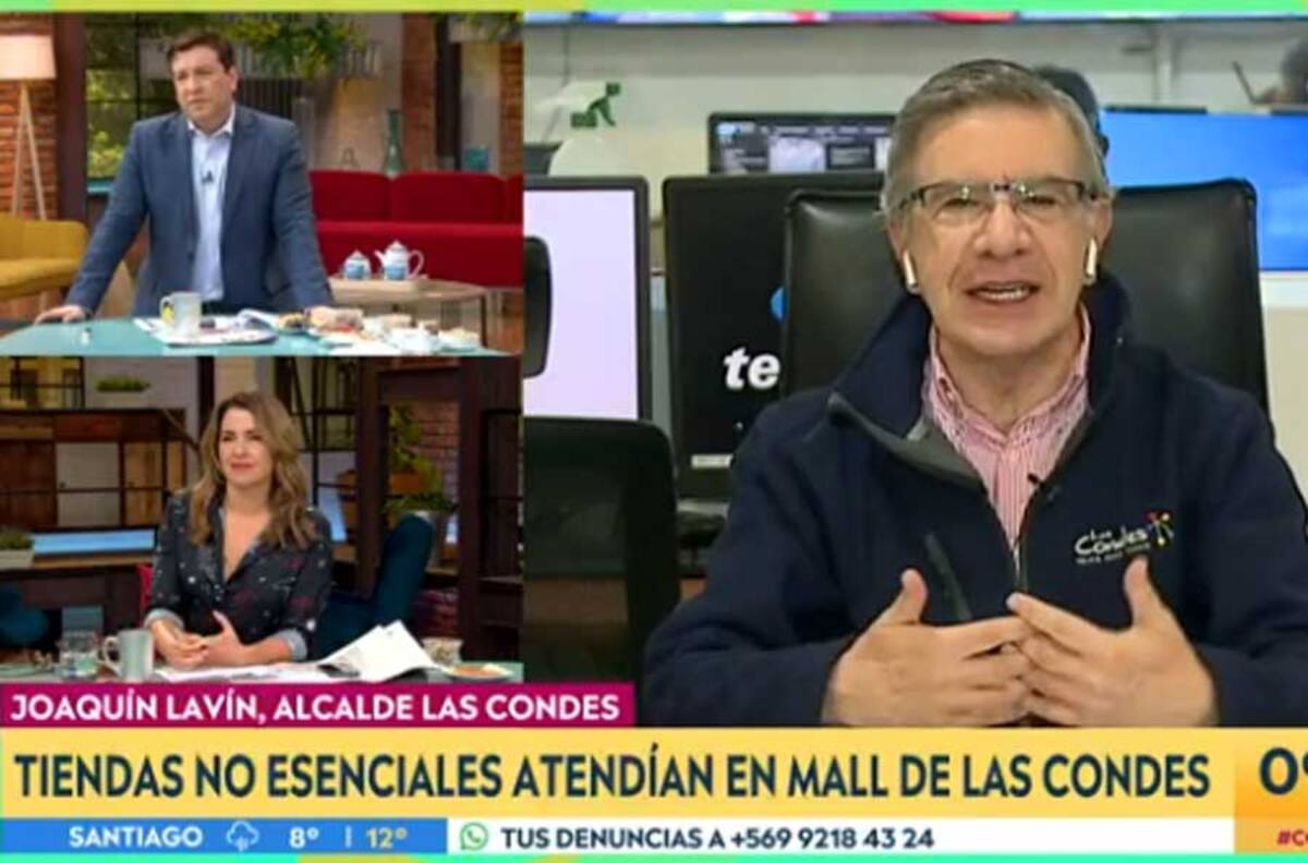 El "palo" de Julio César Rodríguez a Joaquín Lavín en "Contigo en la Mañana"