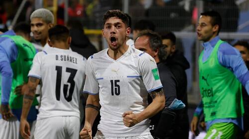 En el último duelo de La Roja ante Uruguay.