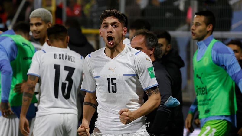 En el último duelo de La Roja ante Uruguay.