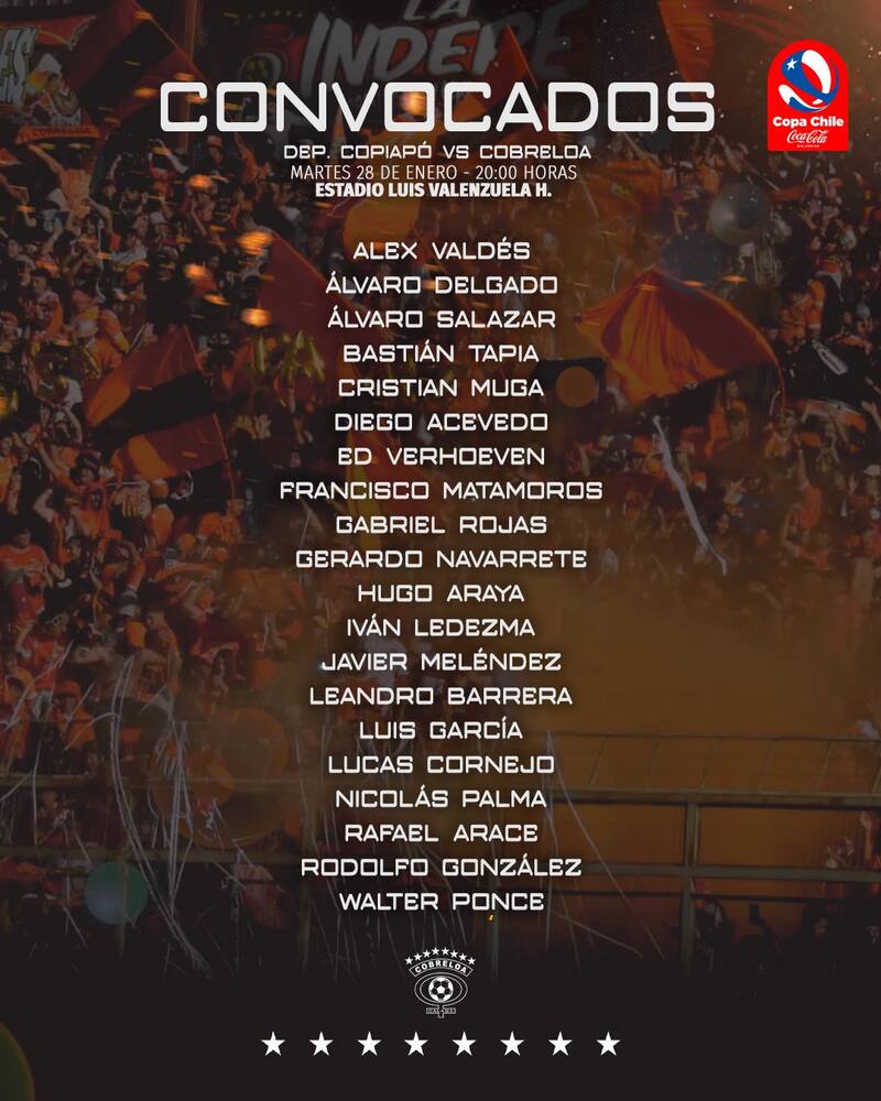 vs Deportes Copiapó por Copa Chile