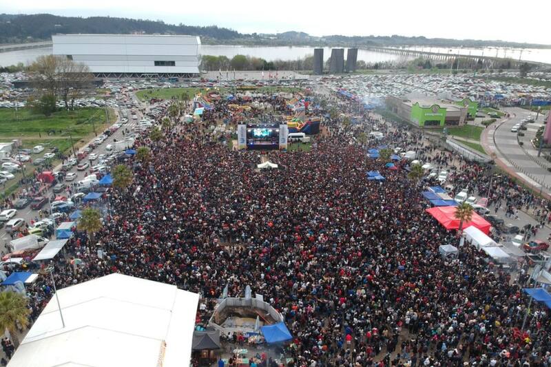 Fondas del Parque Bicentenario ya inician sus preparativos.