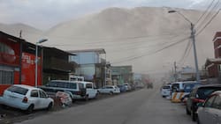 VIDEO | Intensa tormenta de arena en golpea al norte del país