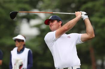 Guillermo "Mito" Pereira terminó con dos golpes bajo el par el tercer día del Sanderson Farms Championship