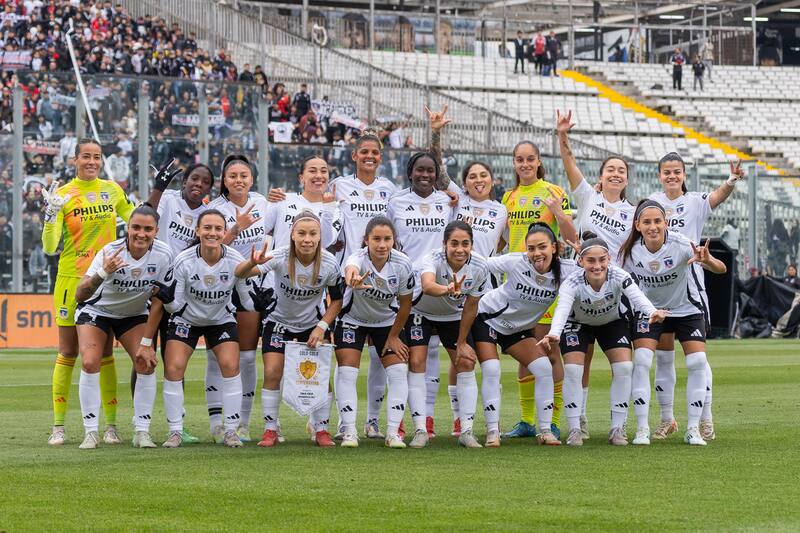 Colo Colo Femenino en el Superclásico frente a U. de Chile por la Liga Femenina 2025. Foto: Felipe Escobedo
