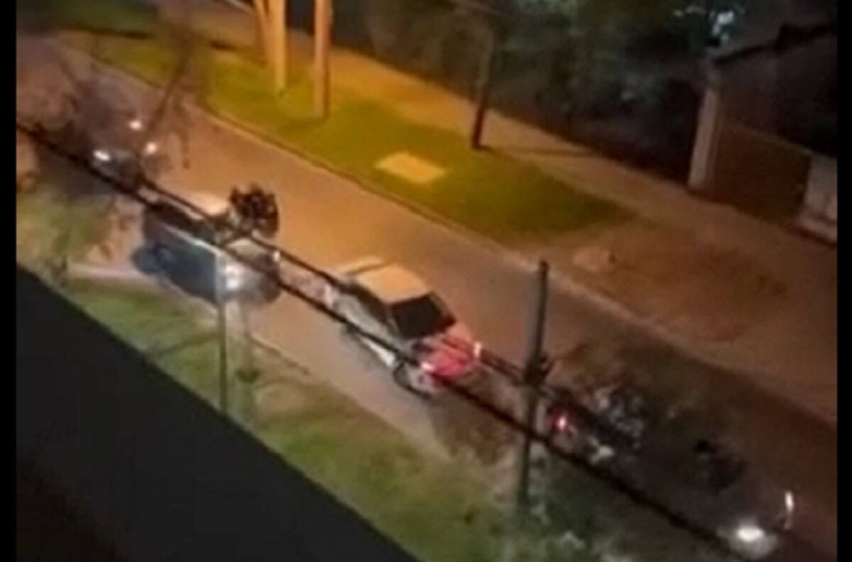 VIDEO | Portonazo frustrado en Ñuñoa: Mujer evitó robo de su automóvil tras temeraria maniobra