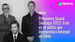 Primavera Sound Santiago 2022: Este es el setlist que interpretará Interpol en Chile