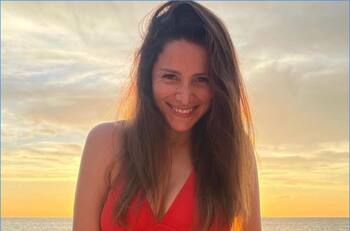 "Suerte que tengo buena elongación": Loreto Aravena muestra cómo está su pierna tras sufrir grave picadura de araña de rincón