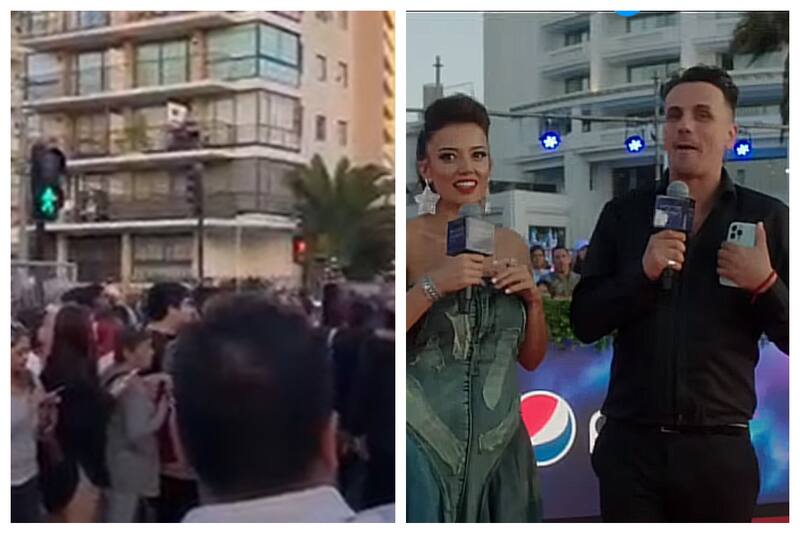 Las protestas se han desarrollado durante el día. / Reproducción