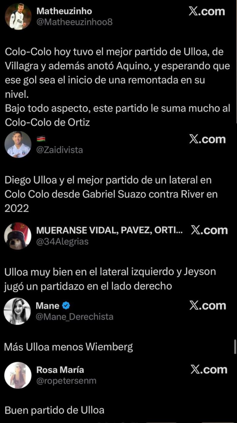 El defensor de Colo Colo fue de los más elogiados en redes sociales.
