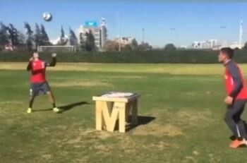 Parraguez recordó punto que le ganó a Marcos Bolados jugando fútbol-tenis