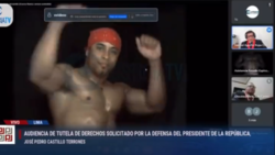 VIDEO | ¡Insólito! Abogado de presidente peruano muestra a stripper Ricardo Milos en plena audiencia