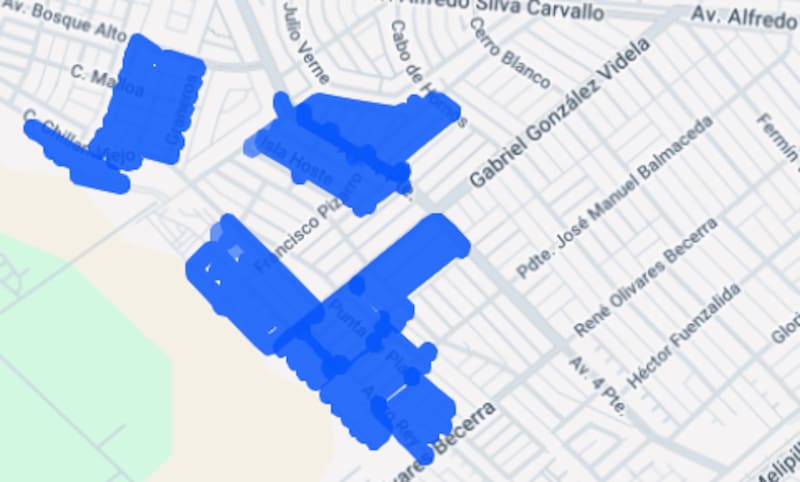 El corte de luz durará tres horas en este sector de la RM. Foto: Enel.