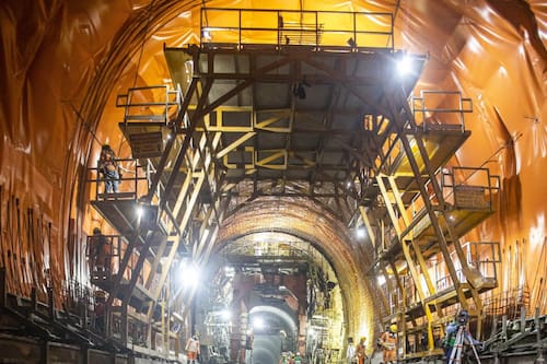 Avanzan obras del megaproyecto de túnel más largo de América: Inversión superó los US$654 millones