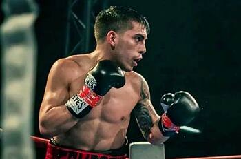 La lucha de Andrés Campos por darle el primer título mundial de grandes ligas al boxeo chileno