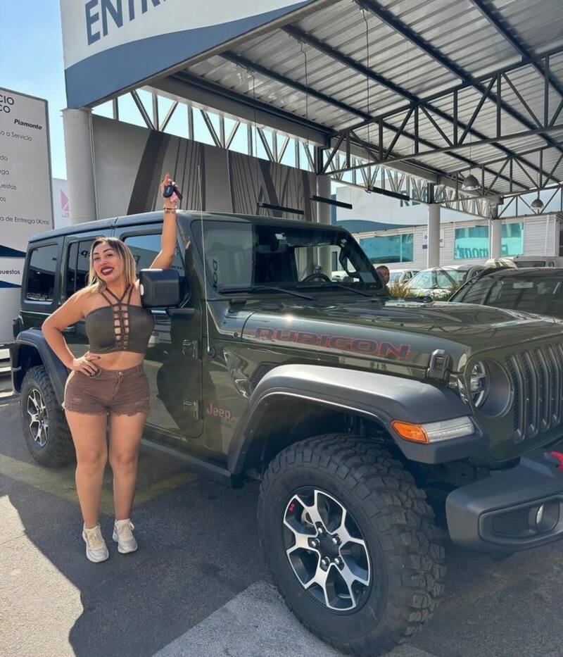 Naya Fácil mostró su nueva camioneta. Créditos: Instagram