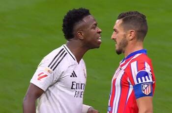 VIDEO | Vinícius Jr. dejó la escoba en el Derbi de Madrid: “Yo tengo dos Champions; tú, nada”